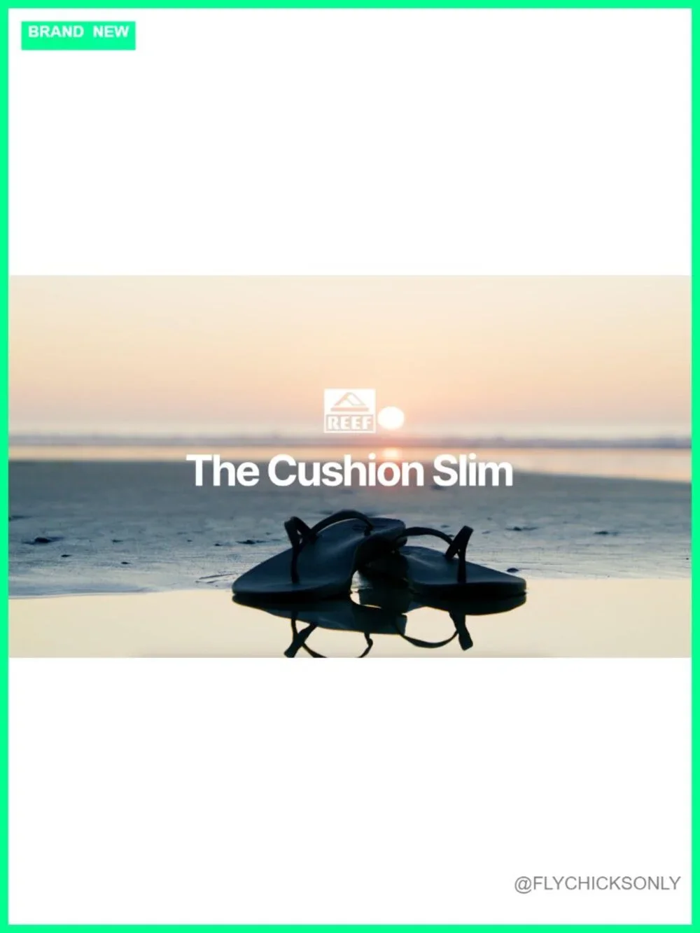 Women's Cushion Slim Thong Sandals - Hook & Loop Closure